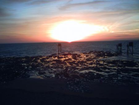 Couch&eacute; de soleil pendant mes vac' &agrave; Tharon !